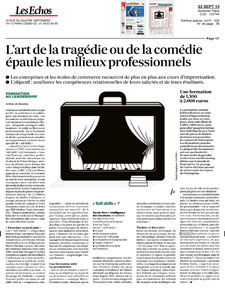 les echos improvisation
